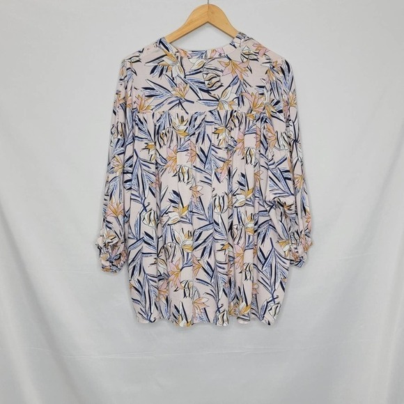 FINN & Grace Floral print Oversized Bubble Sleeve - Picture 11 of 14